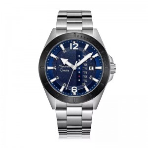 Alexandre Christie AC 6535 Silver Blue Ring MEBTBBU